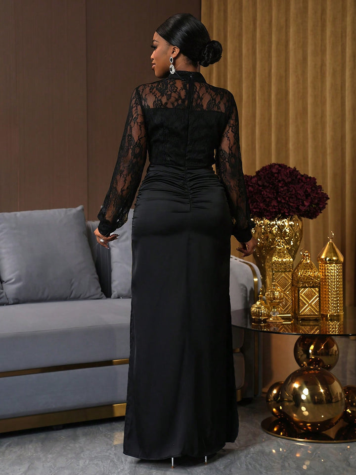 Rochie maxi SHEIN, negru