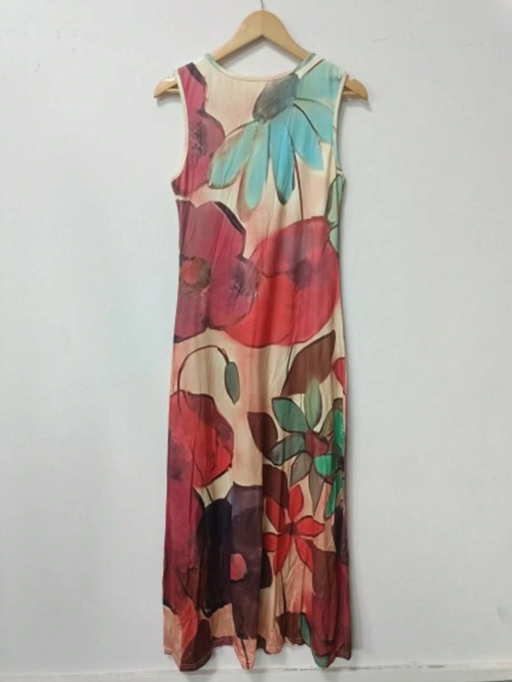 Rochie maxi SHEIN, mix culori