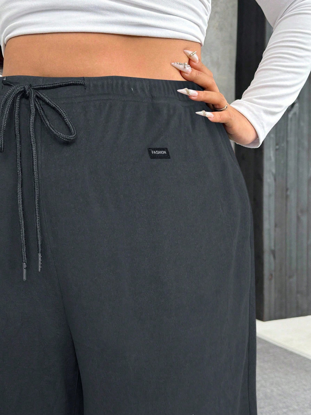 Pantaloni SHEIN, gri