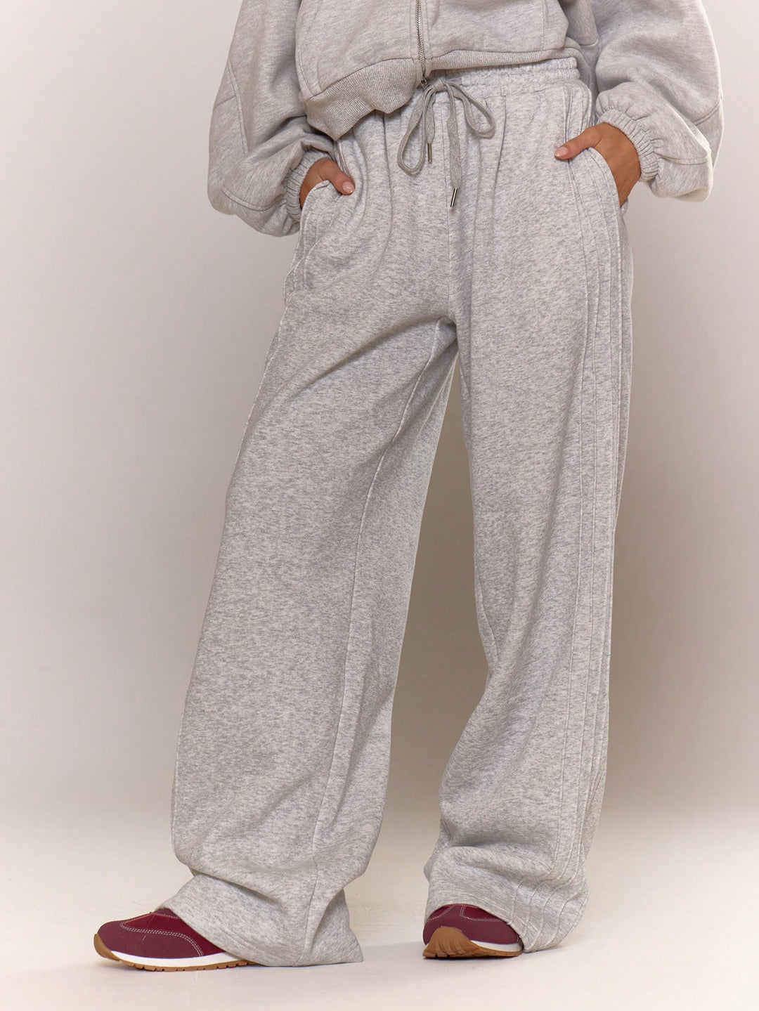 Pantaloni SHEIN, gri