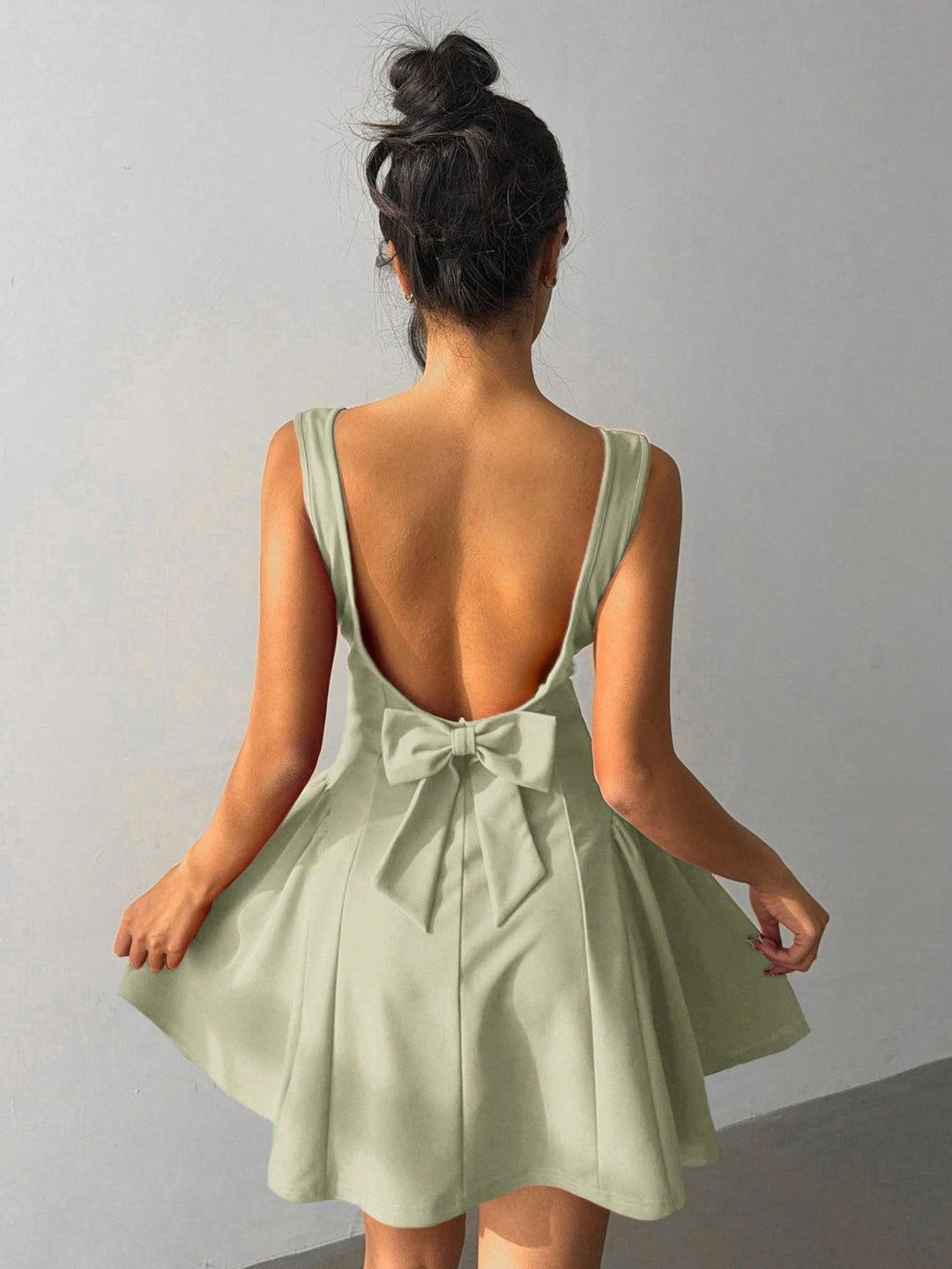 Rochie mini SHEIN, verde