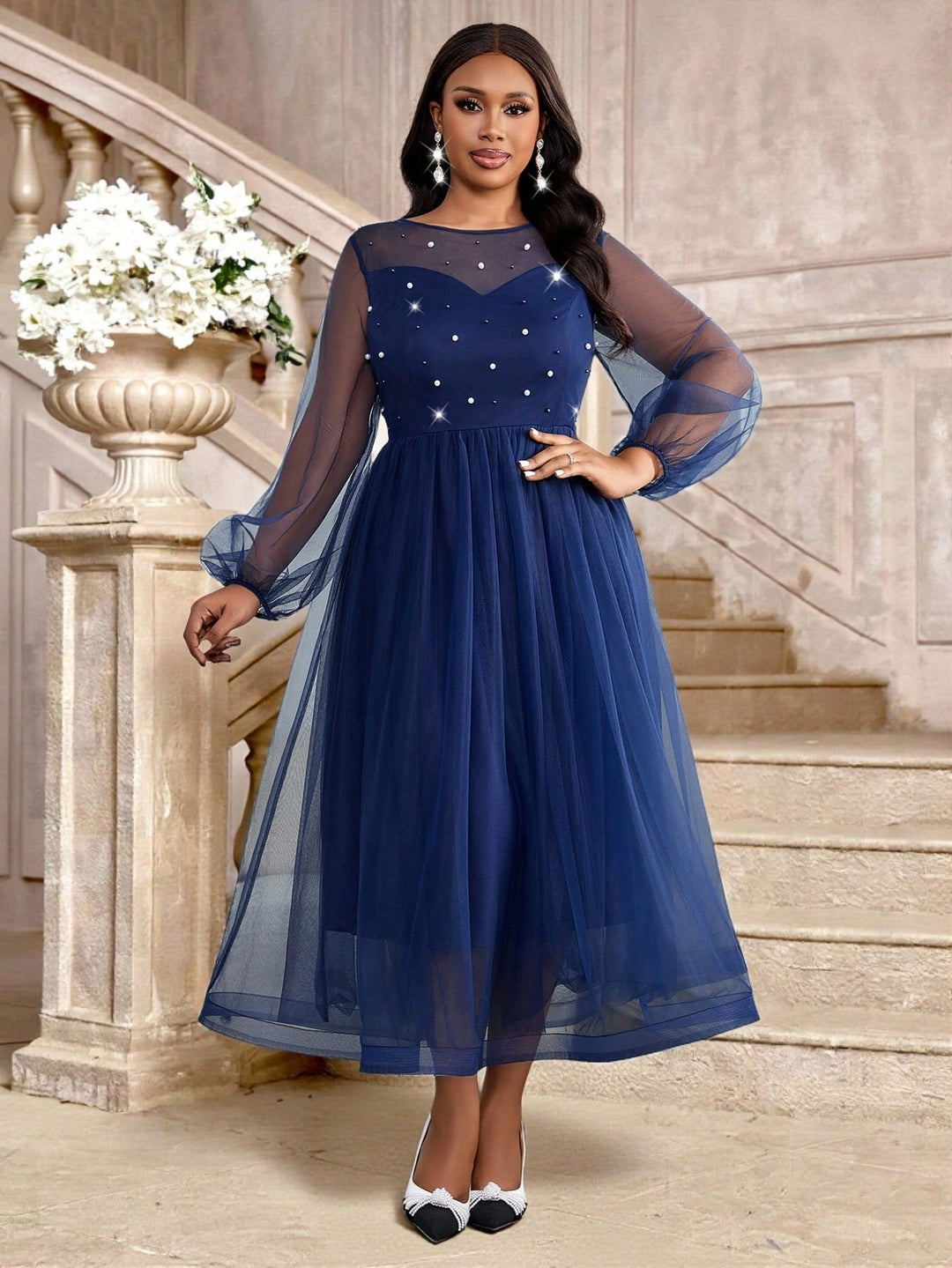 Rochie SHEIN, albastru