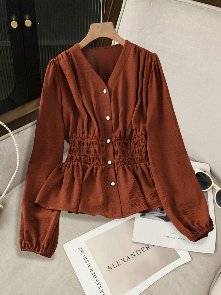 Bluza SHEIN, maro