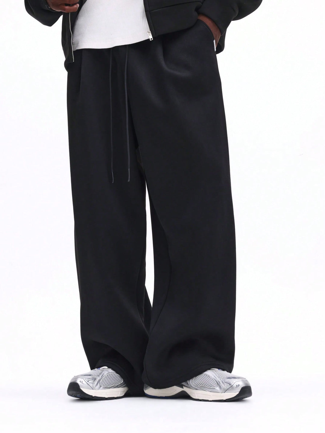 Pantalon SHEIN, negru
