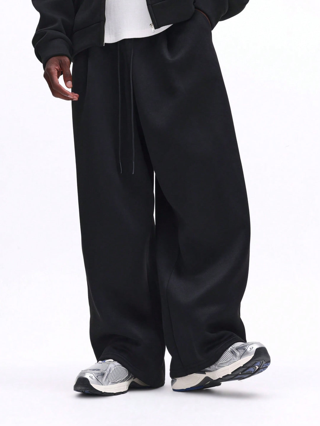 Pantalon SHEIN, negru