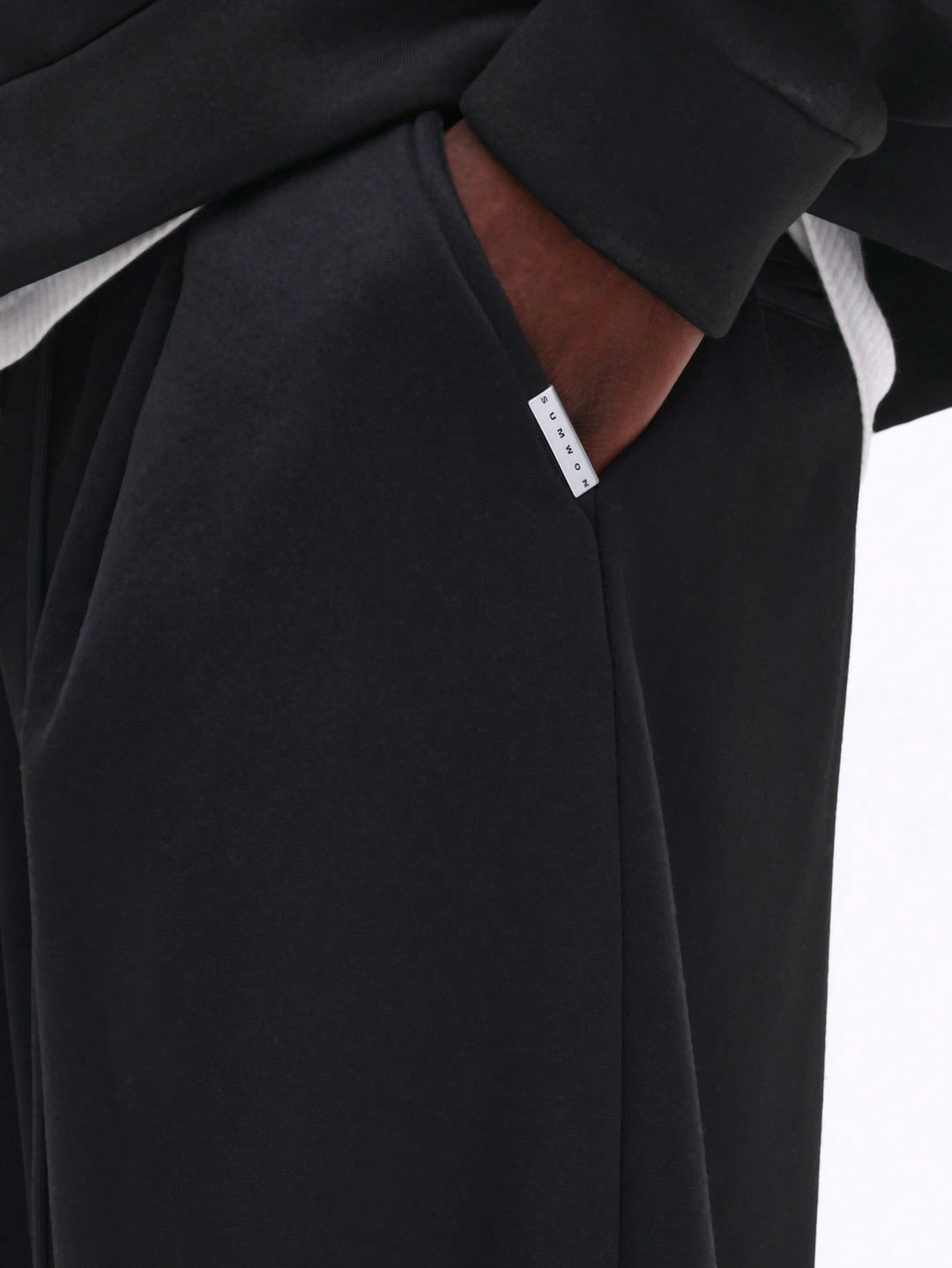 Pantalon SHEIN, negru