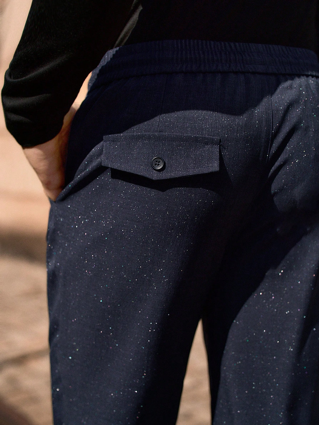 Pantalon SHEIN, albastru
