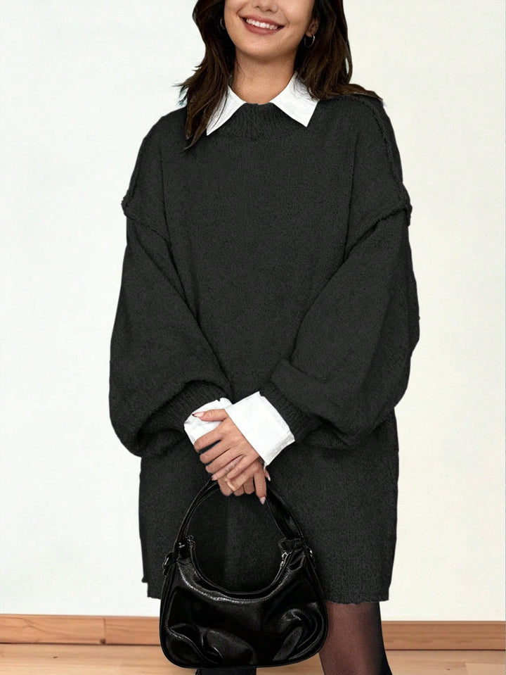 Pulover SHEIN, negru