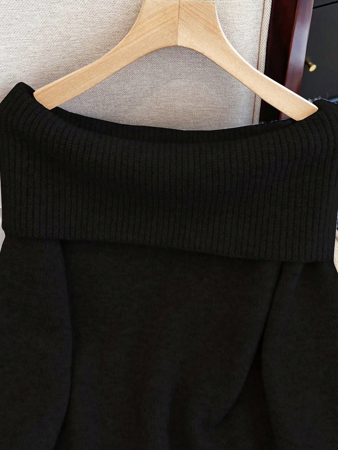 Pulover SHEIN, negru