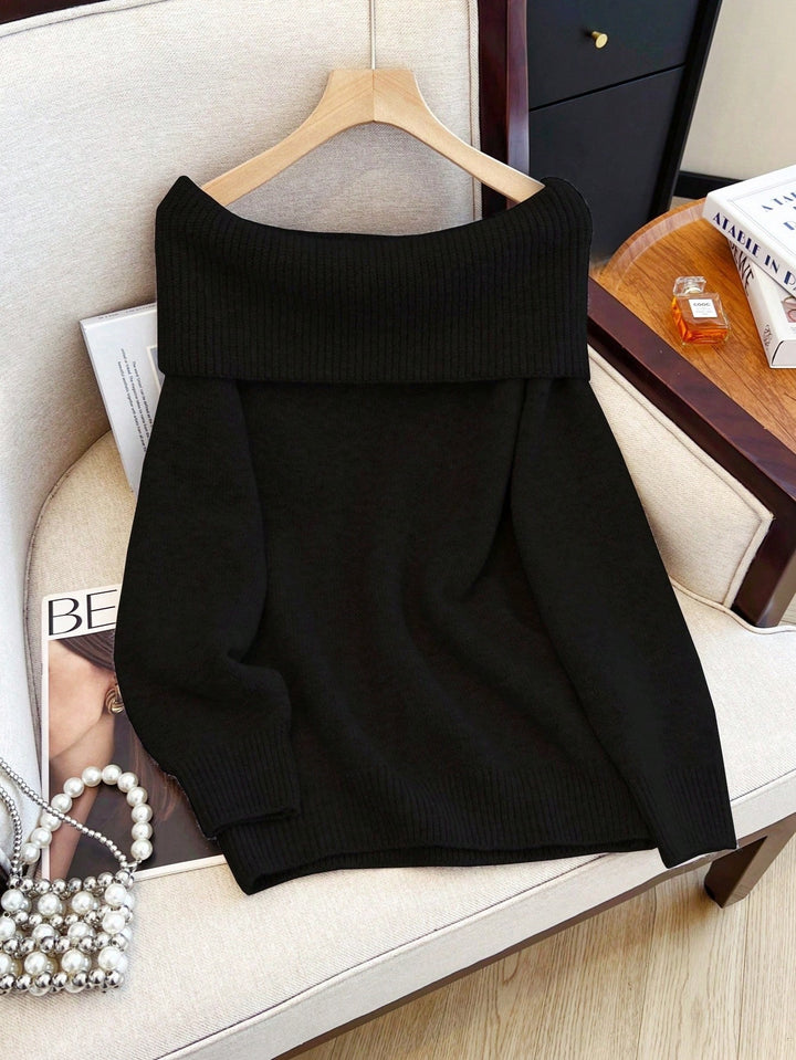 Pulover SHEIN, negru