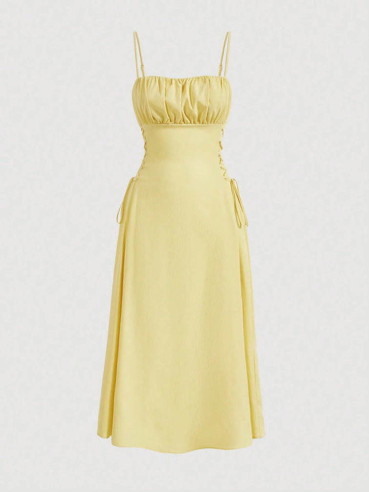 Rochie maxi SHEIN, galben