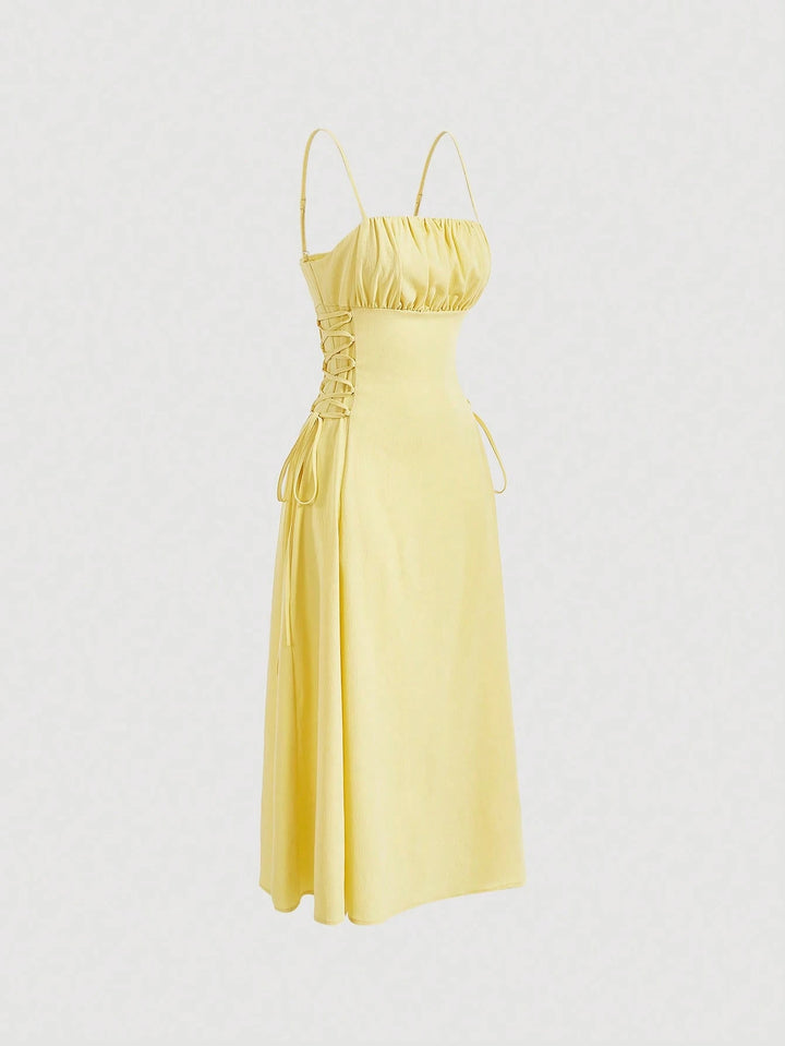 Rochie maxi SHEIN, galben