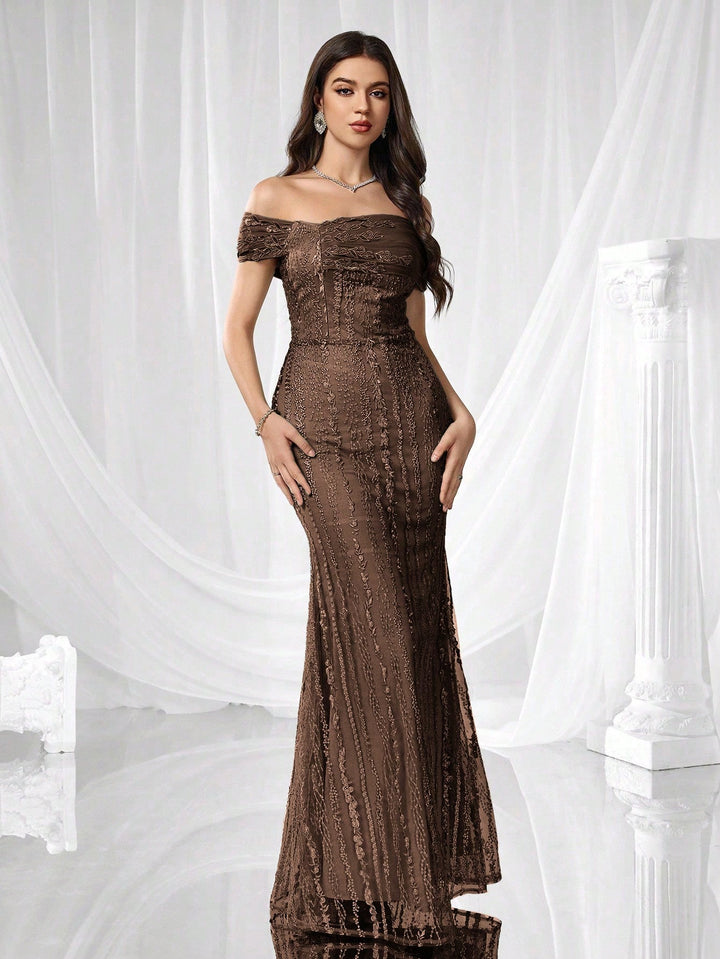 Rochie SHEIN, maro