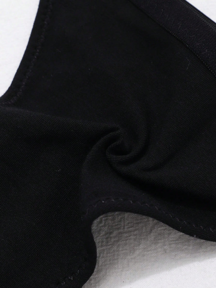 Slip tanga SHEIN, negru