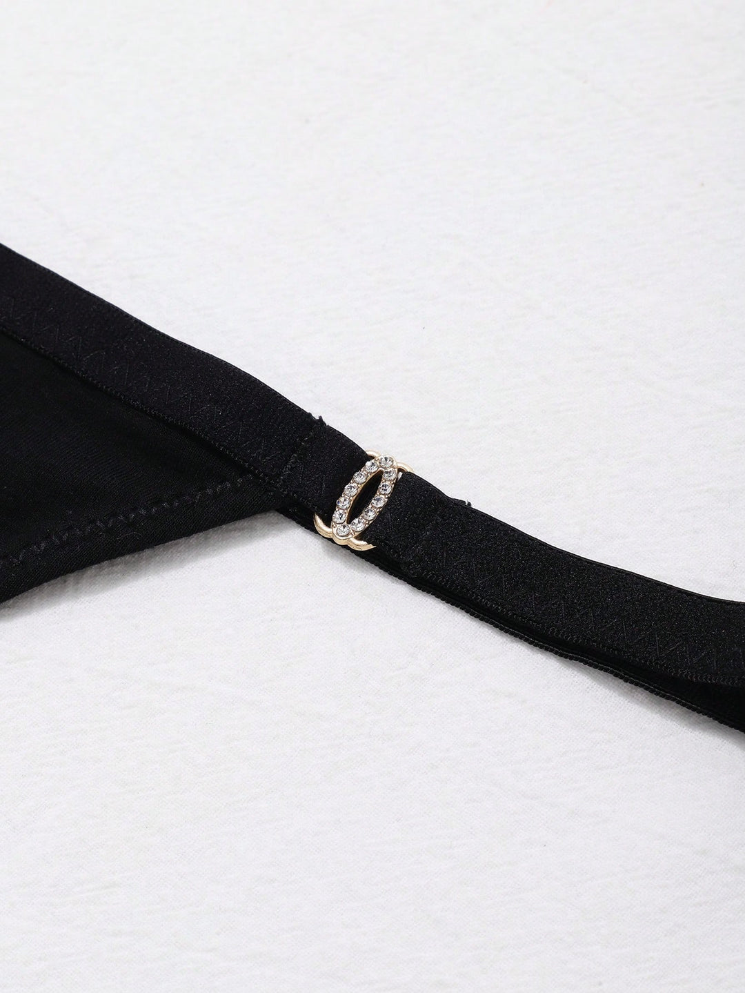 Slip tanga SHEIN, negru