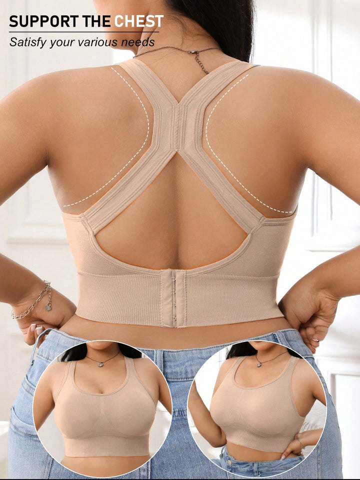 SHEIN sportmelltartó, arany