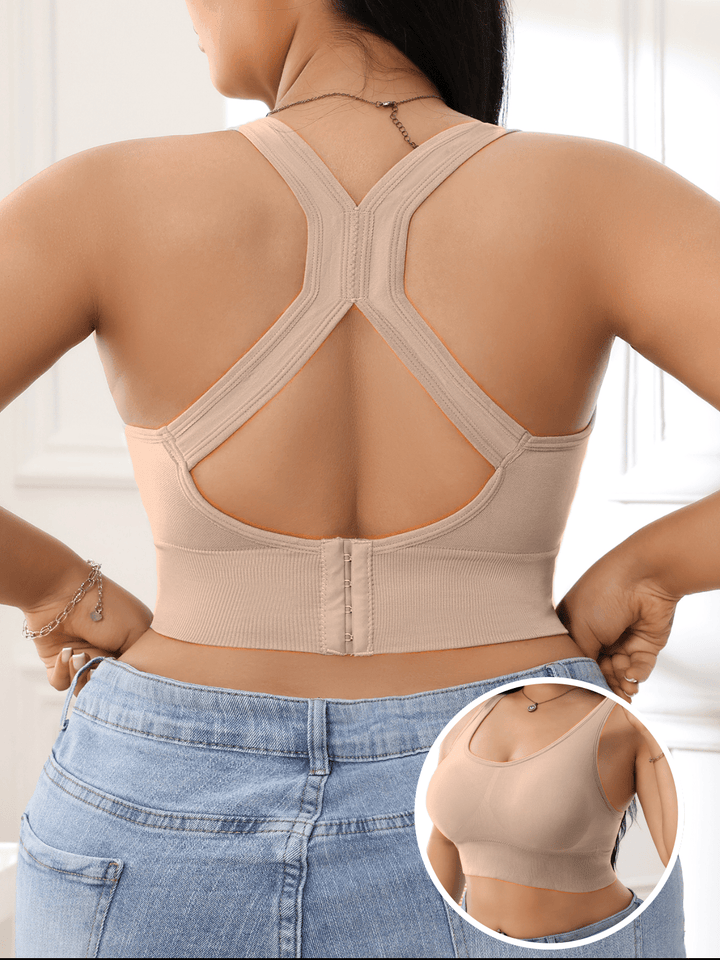 SHEIN sportmelltartó, arany