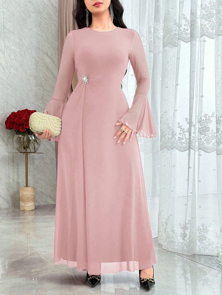 Rochie midi SHEIN, roz