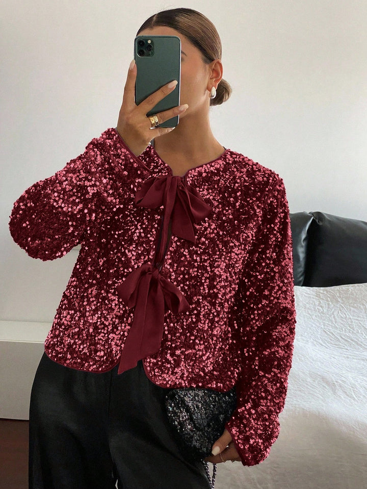 Top SHEIN, vișiniu