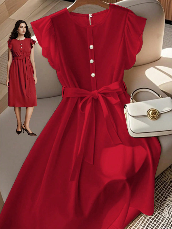 SHEIN Maxi ruha, piros
