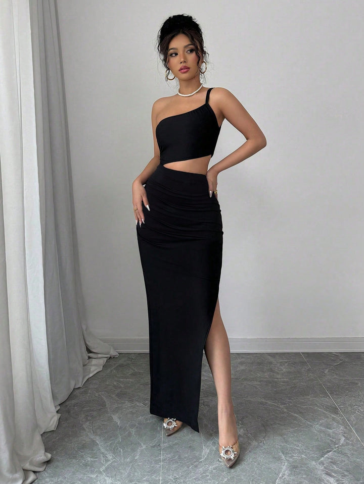 Rochie maxi SHEIN, negru