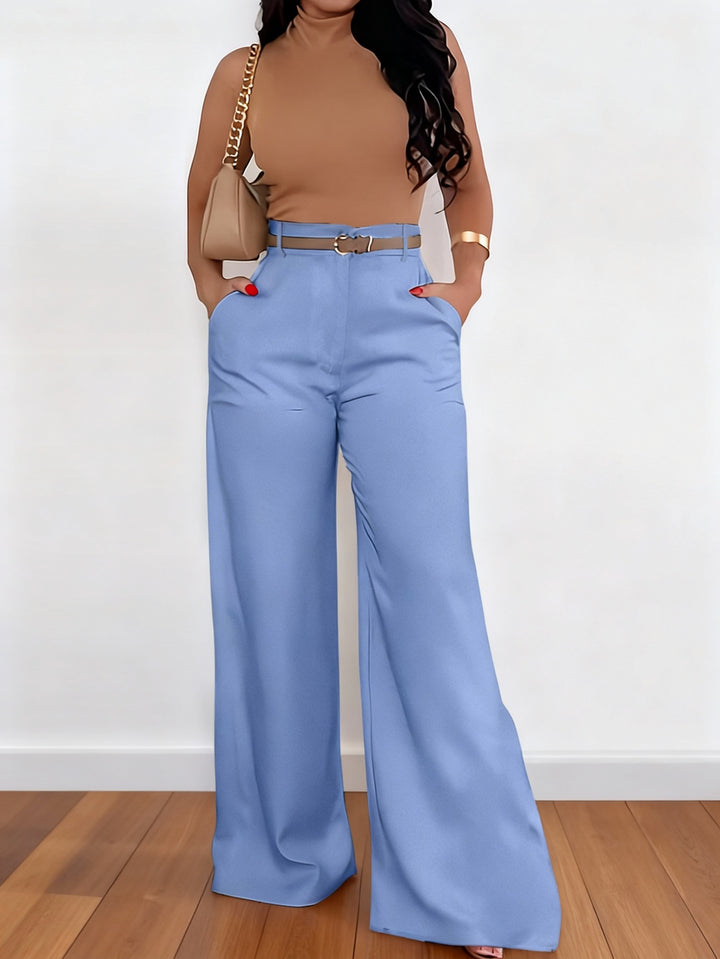 Pantalon SHEIN, albastru