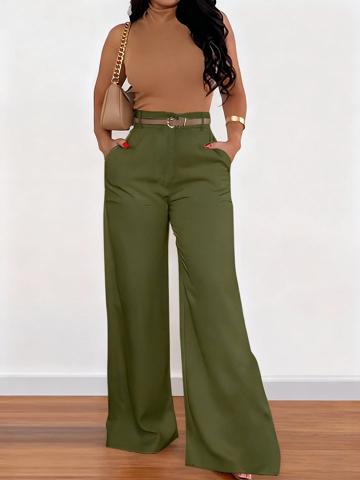 Pantalon SHEIN, kaki