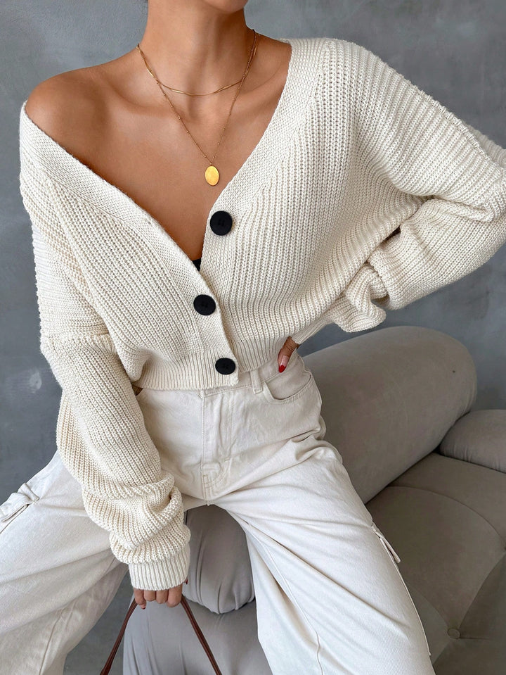 Cardigan SHEIN, crem