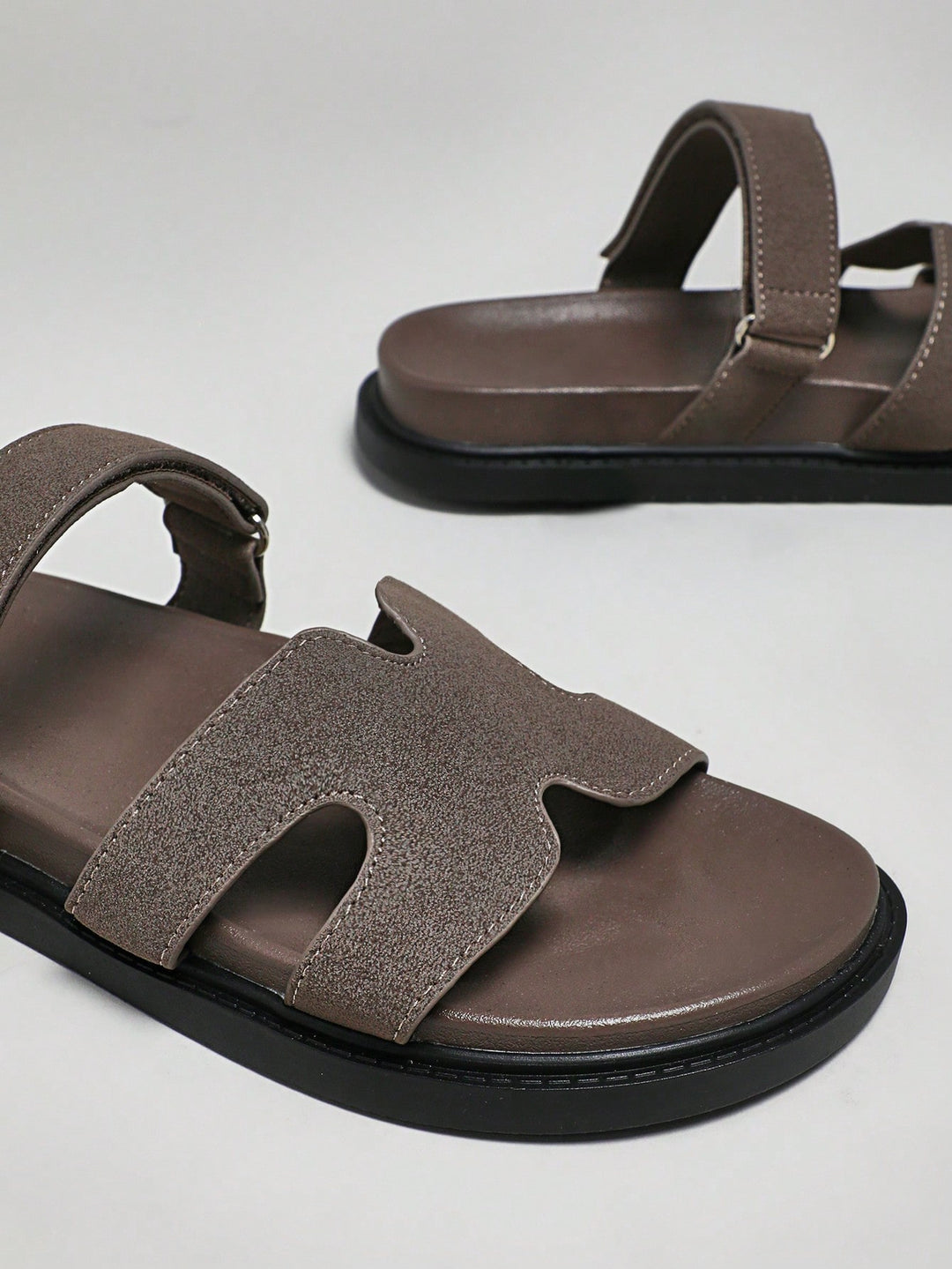 SHEIN papucs, barna