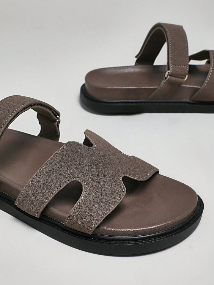 SHEIN papucs, barna