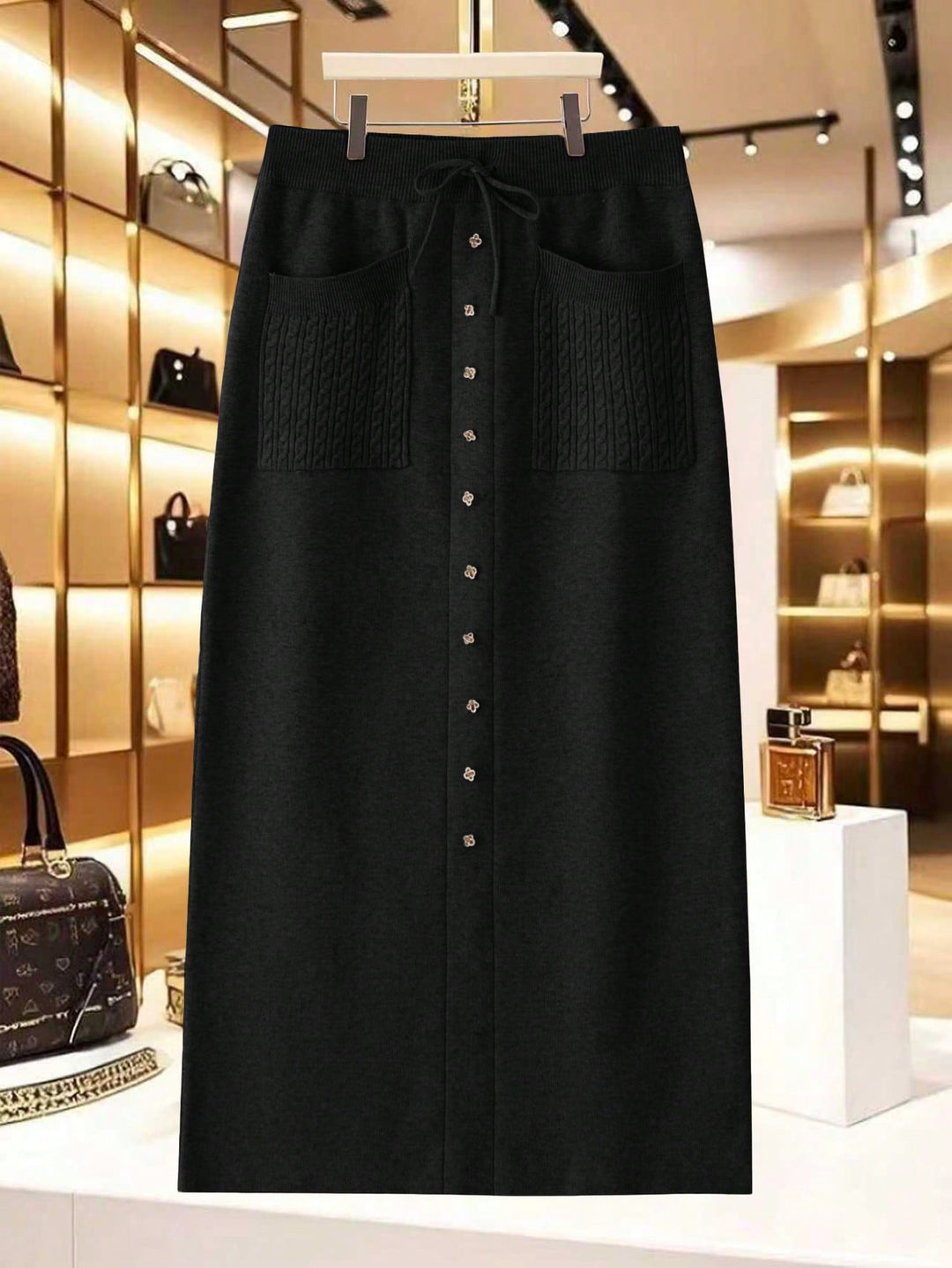 Fustă SHEIN, negru