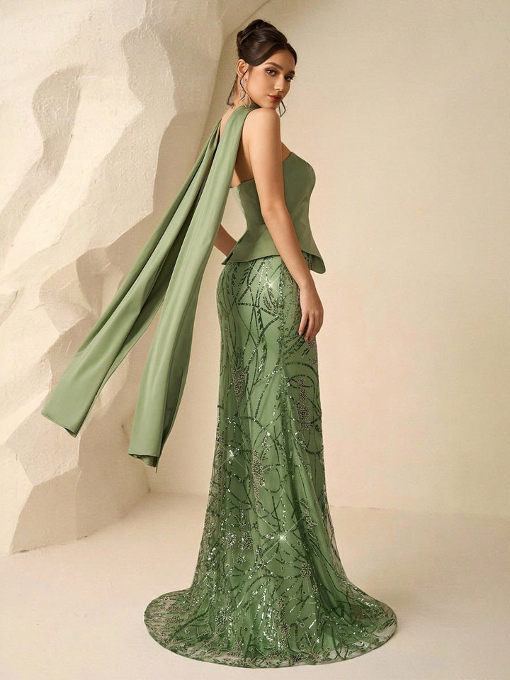 Rochie SHEIN, verde