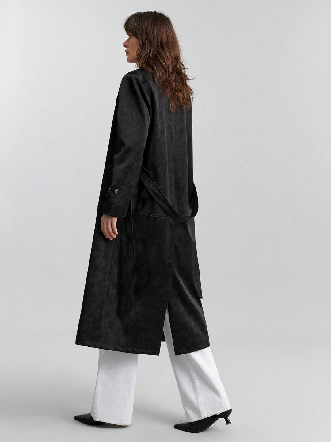 Trench SHEIN, negru