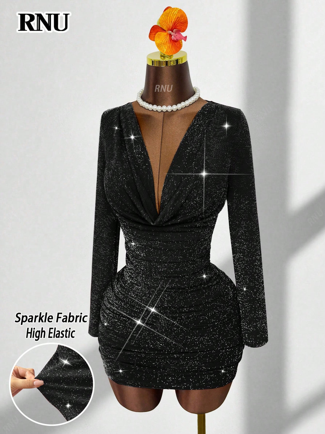 Rochie mini SHEIN, negru