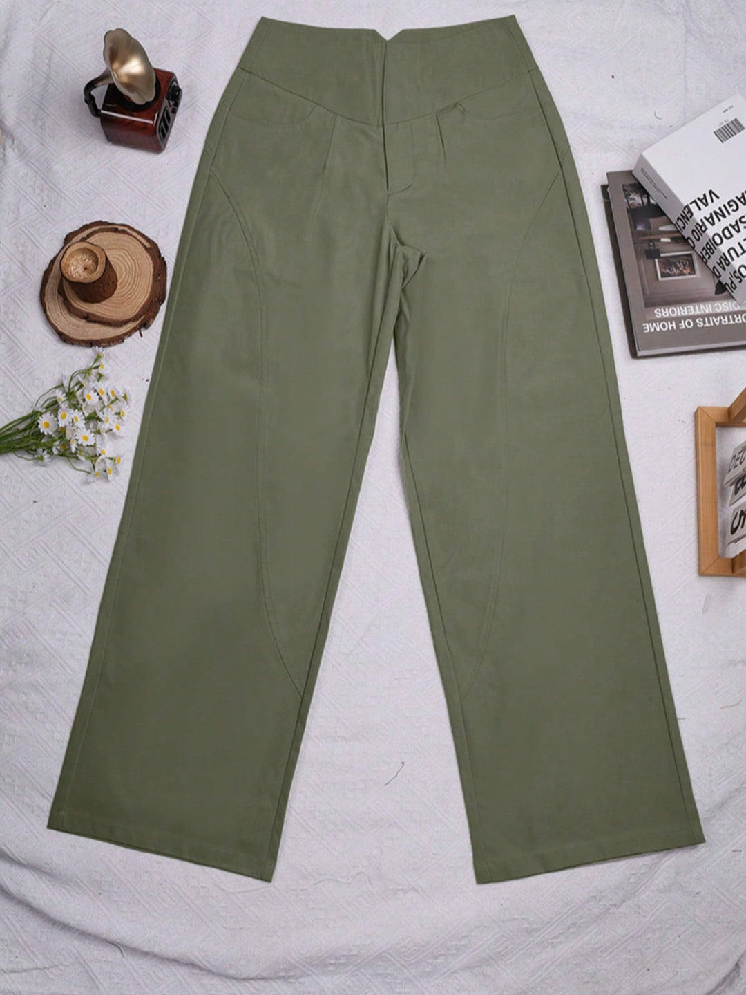 Pantaloni SHEIN, kaki