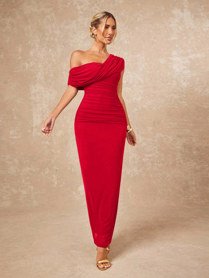Rochie maxi SHEIN, roșu