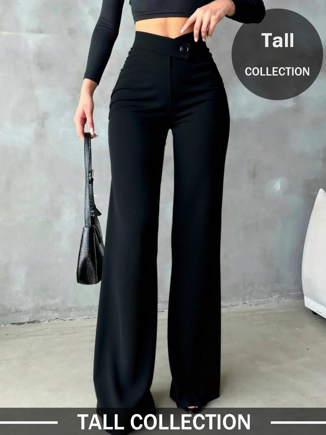 Pantaloni SHEIN, negru