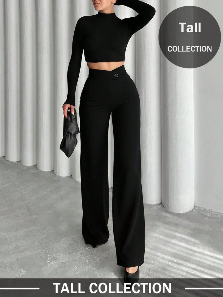 Pantaloni SHEIN, negru