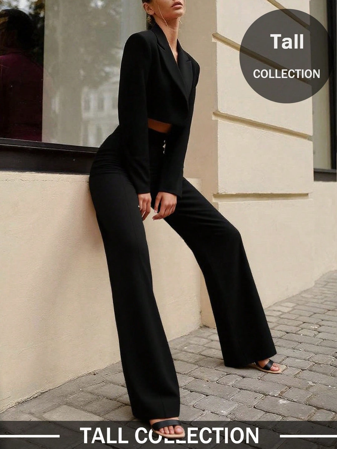 Pantaloni SHEIN, negru