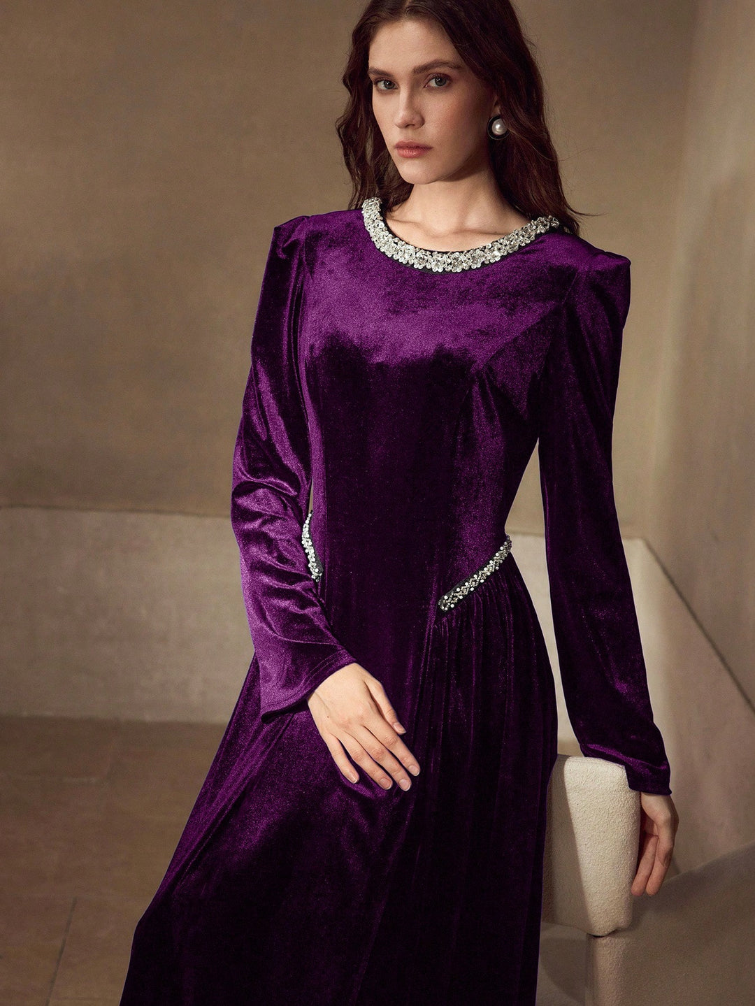 Rochie maxi SHEIN, mov