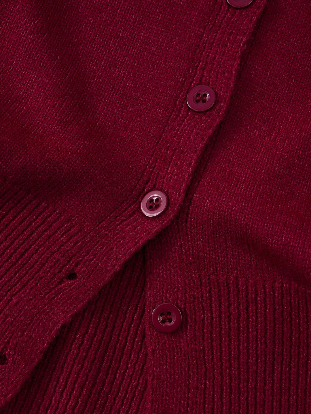 Cardigan SHEIN, vișiniu