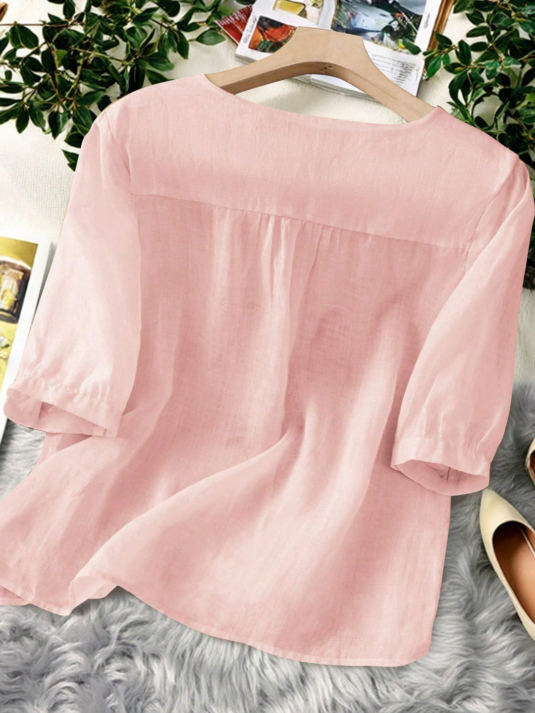 Tricou SHEIN, roz