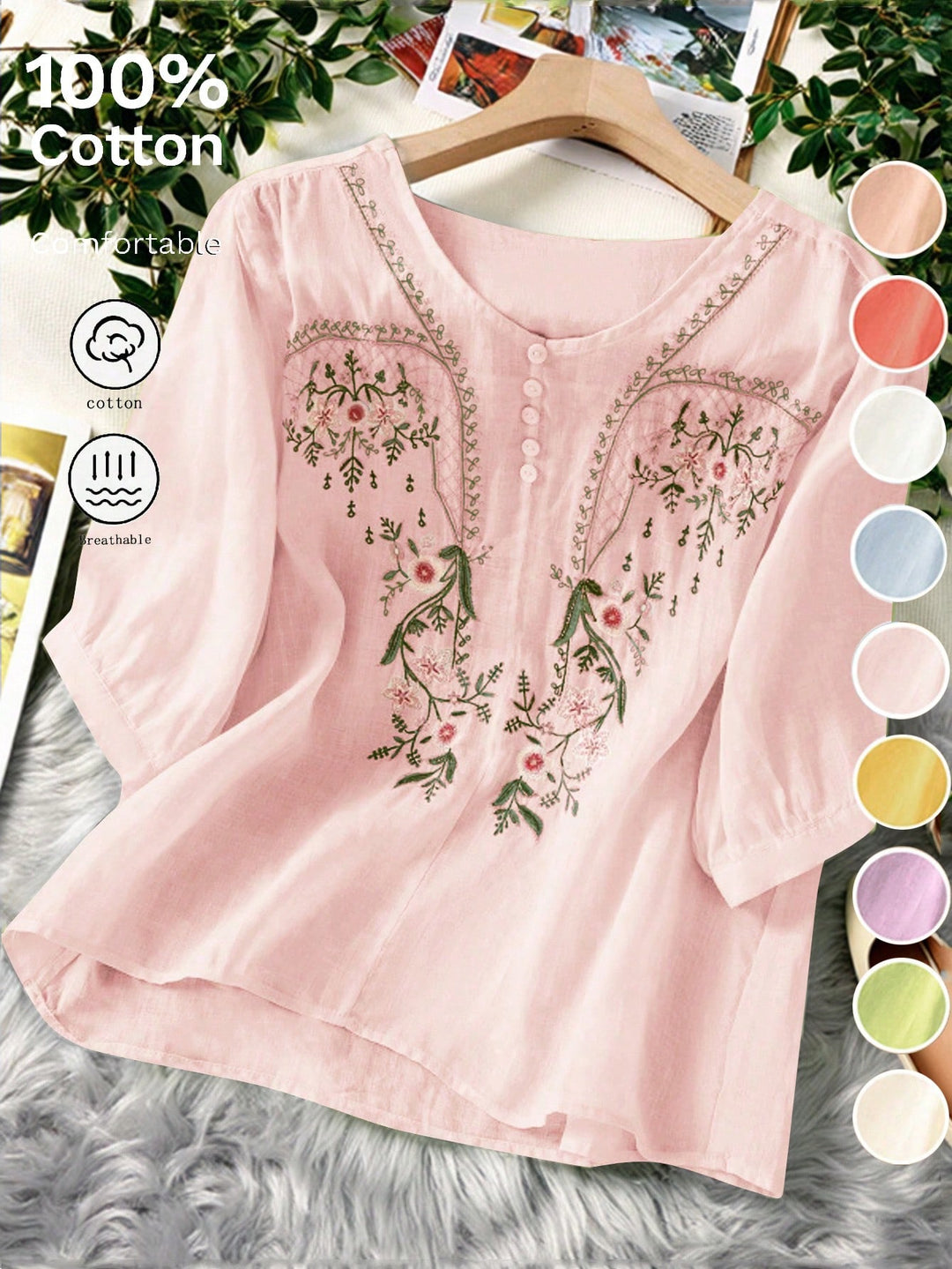 Tricou SHEIN, roz