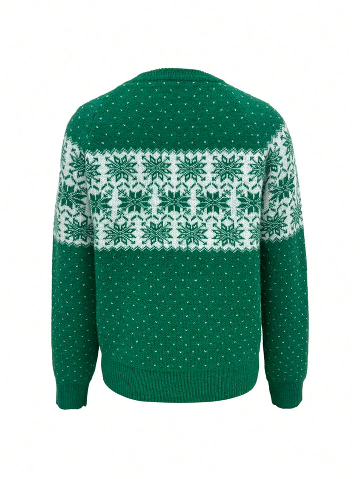 Pulover SHEIN, verde