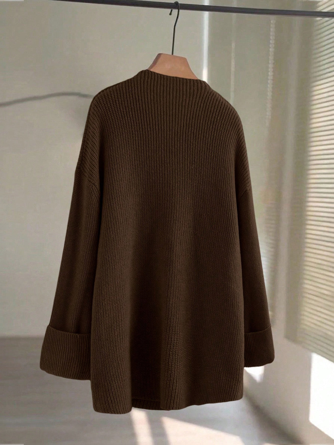 Cardigan SHEIN, maro