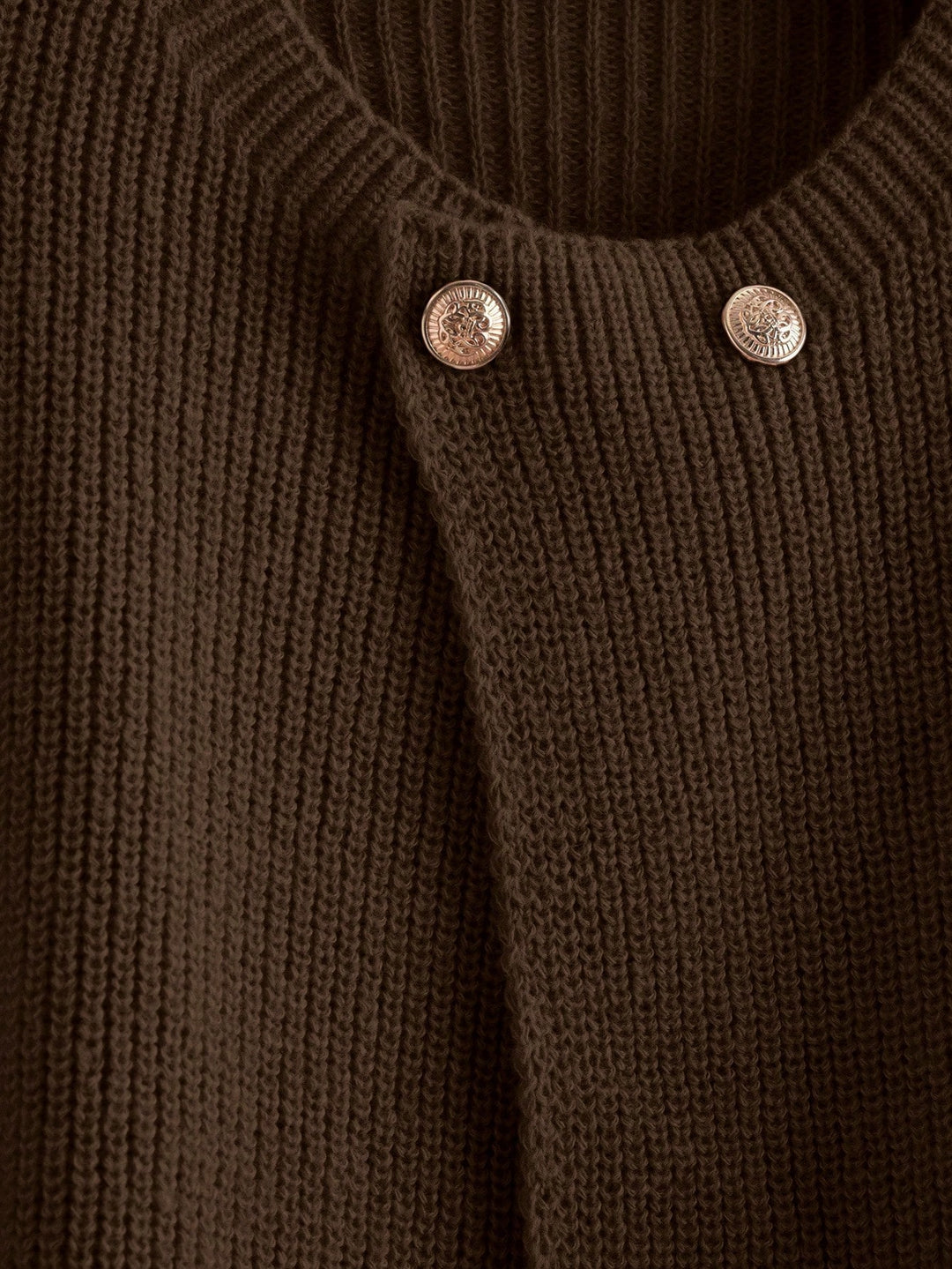 Cardigan SHEIN, maro