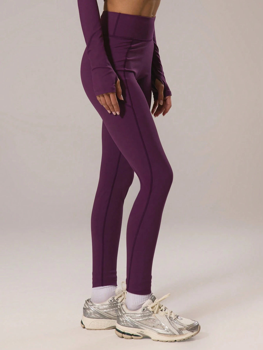 Colanți sport SHEIN, mov
