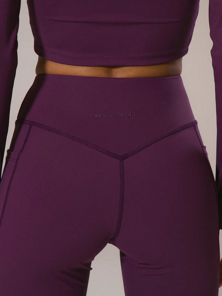 Colanți sport SHEIN, mov
