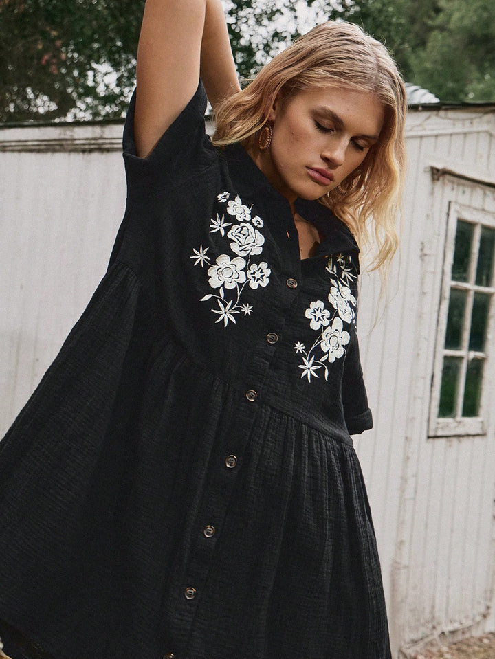 Rochie scurtă SHEIN, negru