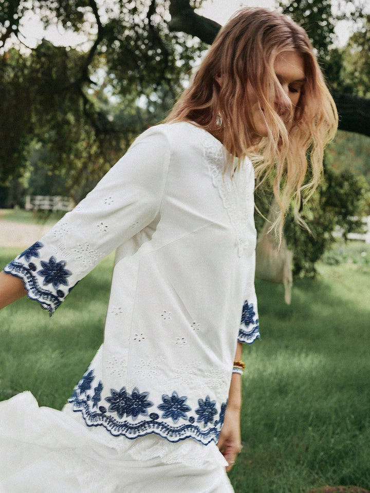 Top SHEIN, albastru